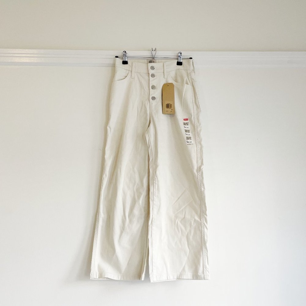Levi’s Mile High Cropped Wide Leg Jeans